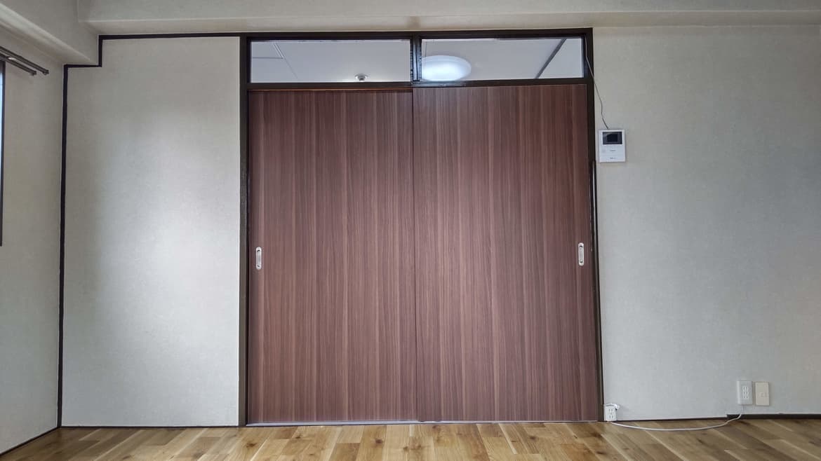 工事完成 | 建具修理ならあま市の建具修理の窓口あま市